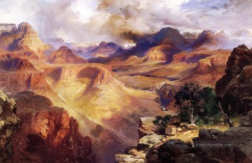 Berg Werke - Groß Canyon3 Landschaft Thomas Moran Berge
